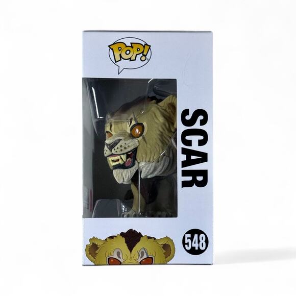 Funko Pop Unopened Scar 548 The Lion King Flocked FYE Exclusive Vinyl Figure - Picture 2 of 6